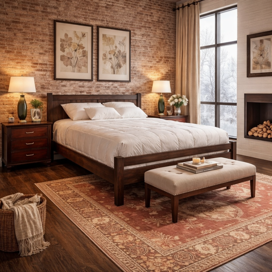 Lit Triomphe Tradition En Pin