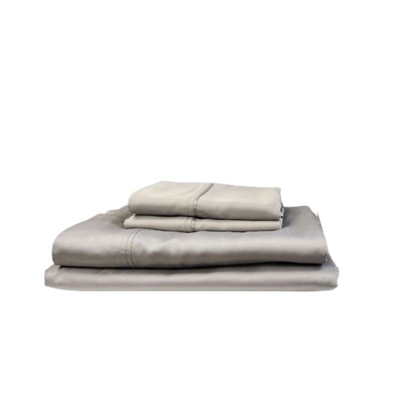 drap bouleau coton pima gris luna