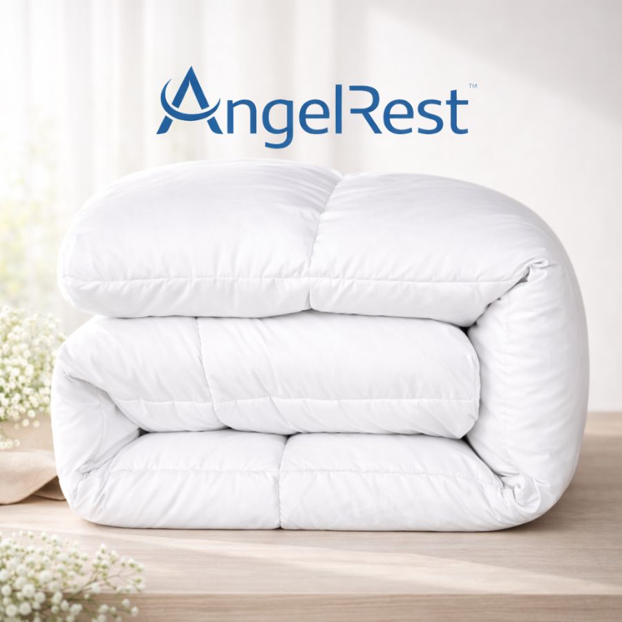 Winter warm Angelique white goose down duvet